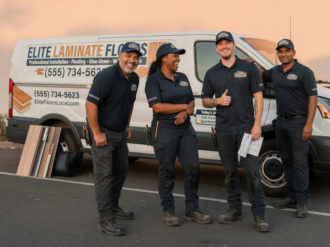 Laminate flooring installation company in Fairdale, ND